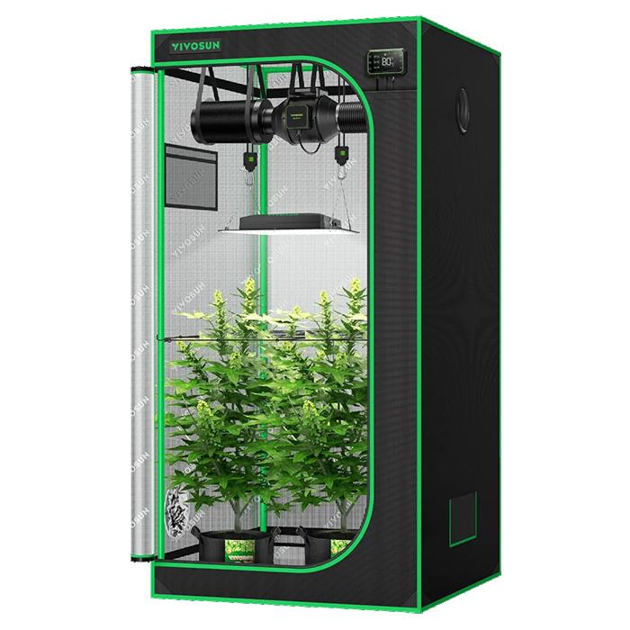 Vivosun GIY-SE 2.7' x 2.7' Smart LED Grow Tent Kit