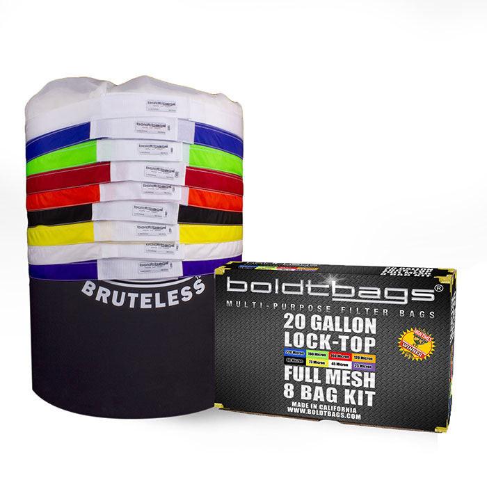 Boldtbags Lock-Top Full Mesh Stacker Bubble Bags