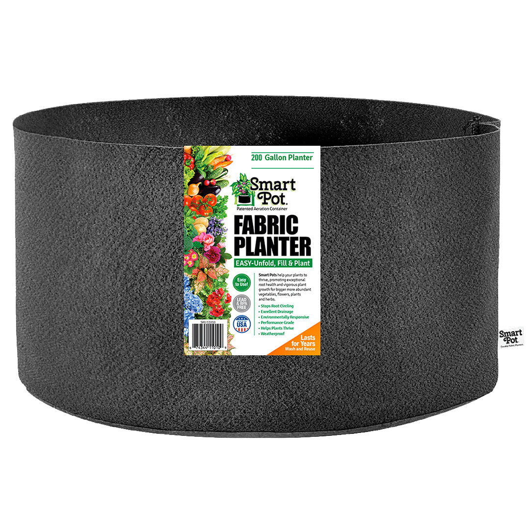 Smart Pot Fabric Pots, Black