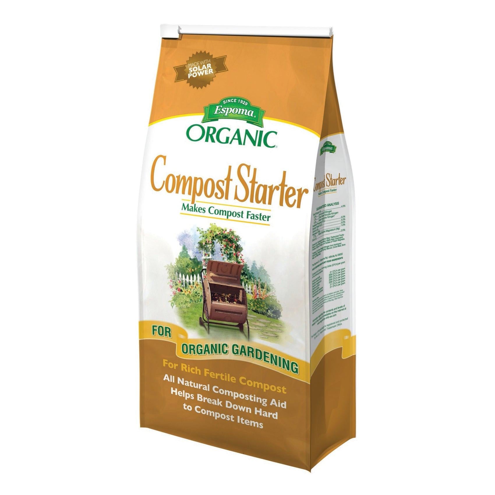 Espoma Organic Compost Starter, 4 lbs..