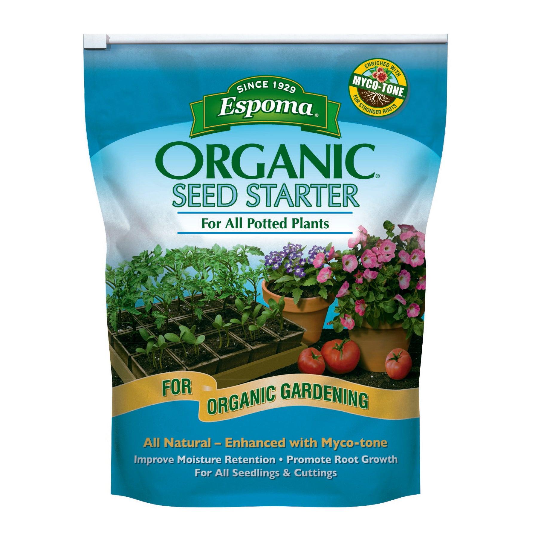 Espoma Organic Seed Starter Mix, 8 Qt. Bag, Case of 6.