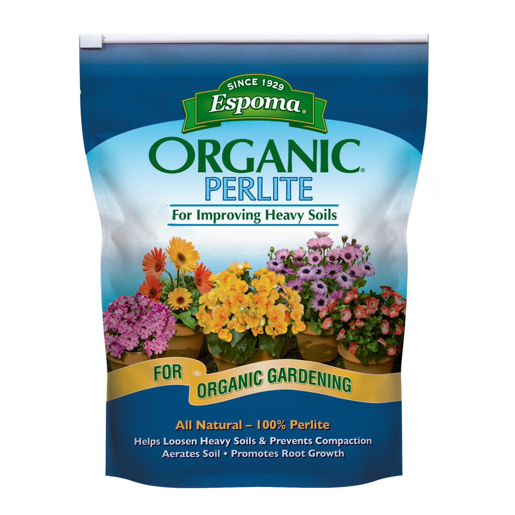 Espoma Organic Perlite, 8 Qt. Bag, Case of 6