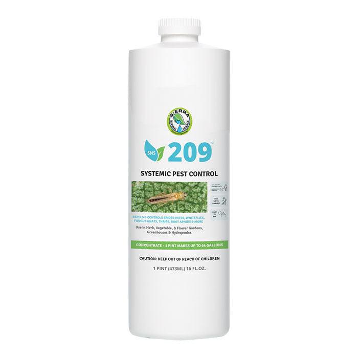Sierra Natural Science 209 Systemic Pesticide Concentrate