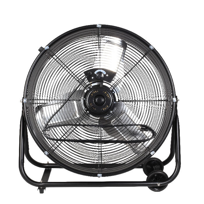 AirGrean Heavy Duty High Velocity Adjustable Tilt Drum Fan, 24 Inch