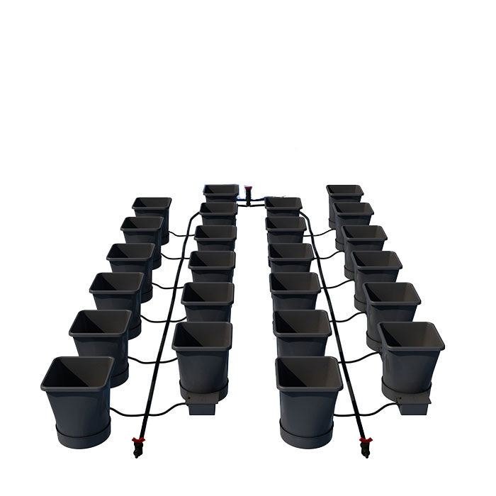Autopot 24 Pot XL Watering System with 6.6 Gallon Pots, (No Tank)