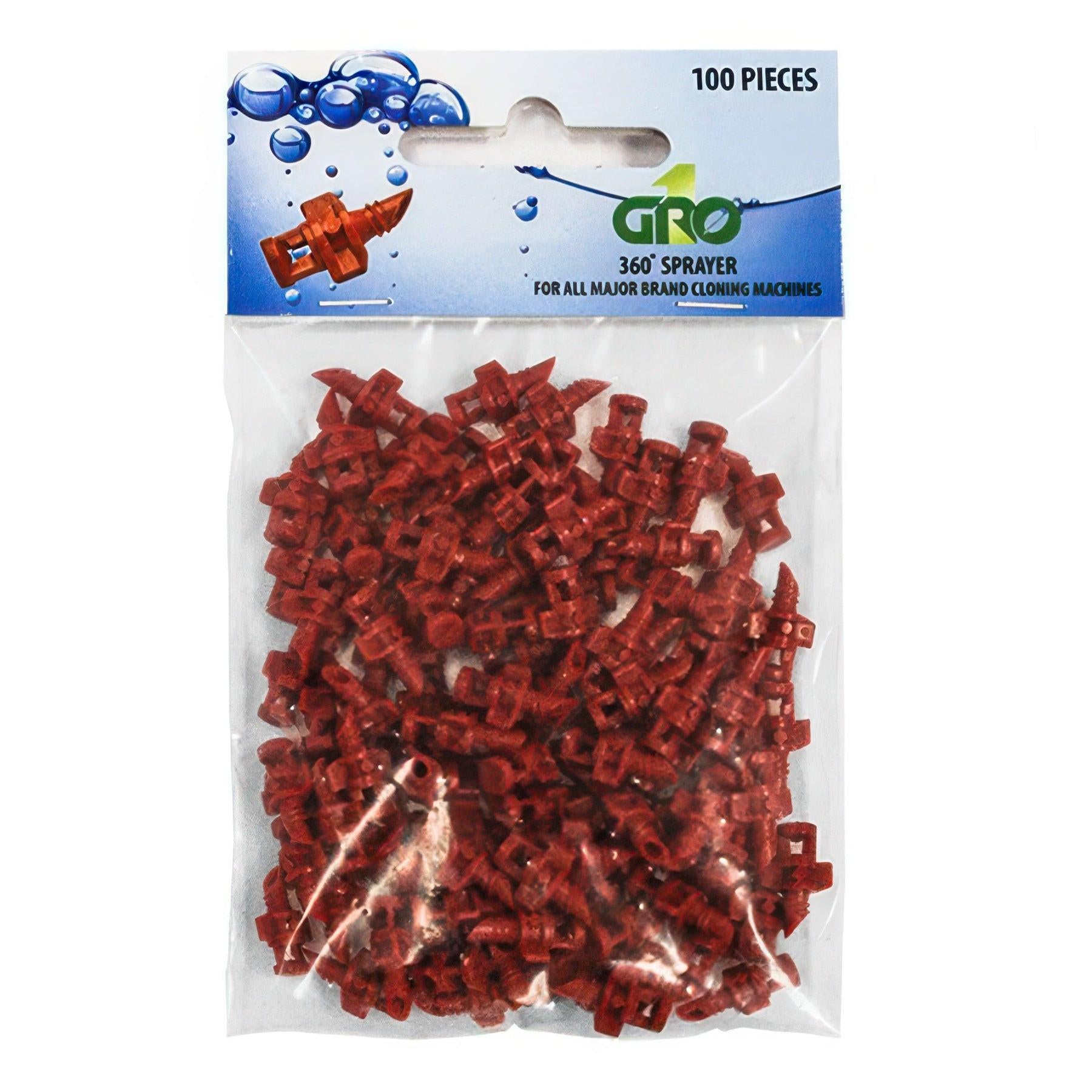 Grow1 360Β° Cloning Machine Sprayer, Pack of 100