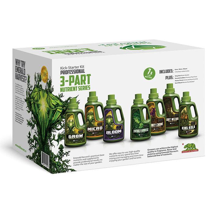 Emerald Harvest Kick Starter Kit, 3 Part Base (NM, PA Label)