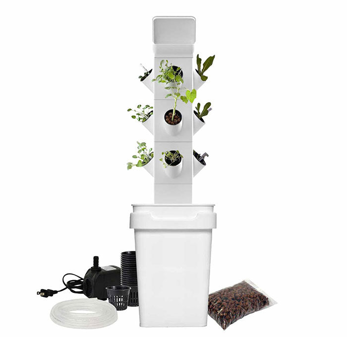 ExoTower 12 Plant Hydroponic Garden Tower
