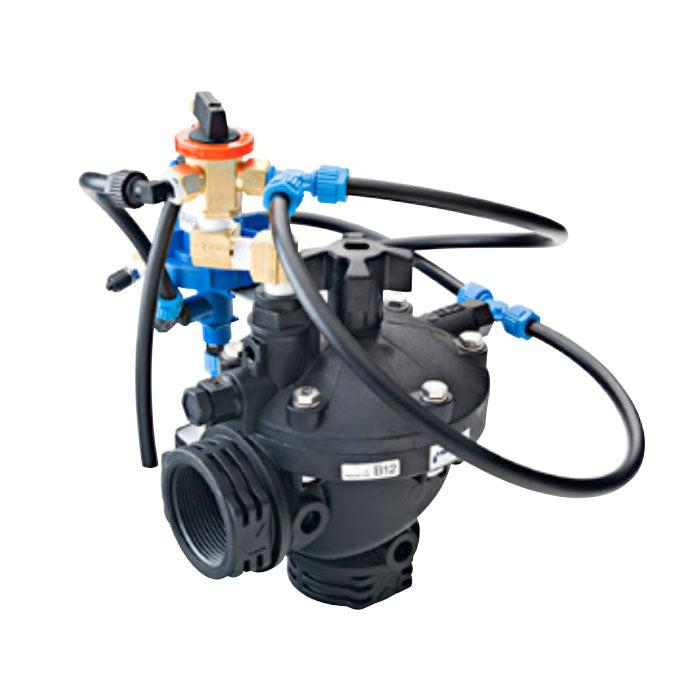 Netafim Series 80 3-Way Press Reducing Electric Angle Control Valve, 2 Inch (61PRELTH2GH3AN)