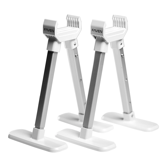 Faven Lighting Adjustable Stands, 8 Inch, 10 Inch, & 12 Inch - Pack of 2