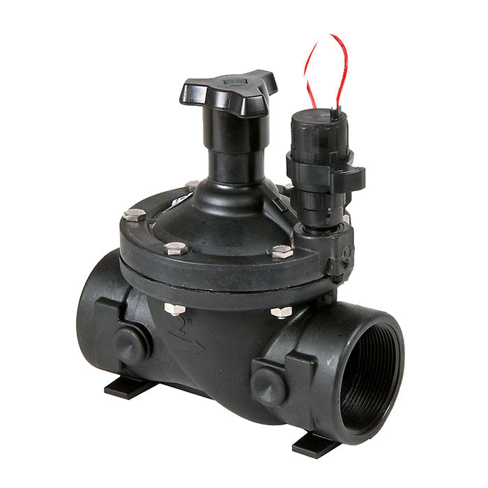 DIG Remote Control Inline Globe Valve with DC Solenoid, 2 Inch