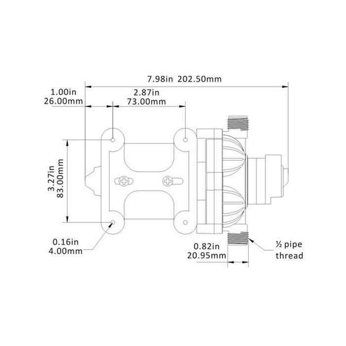 SEAFLO 33-Series Diaphragm Water Pump