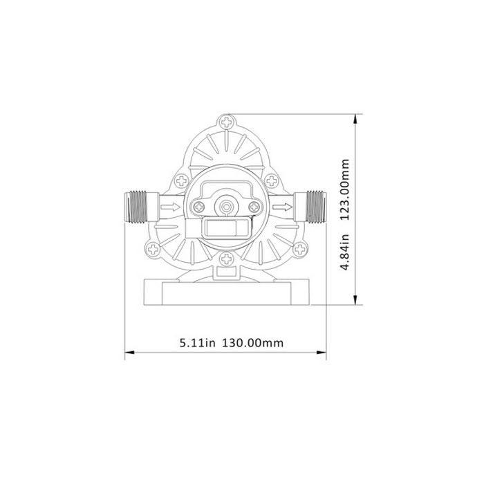 SEAFLO 33-Series Diaphragm Water Pump