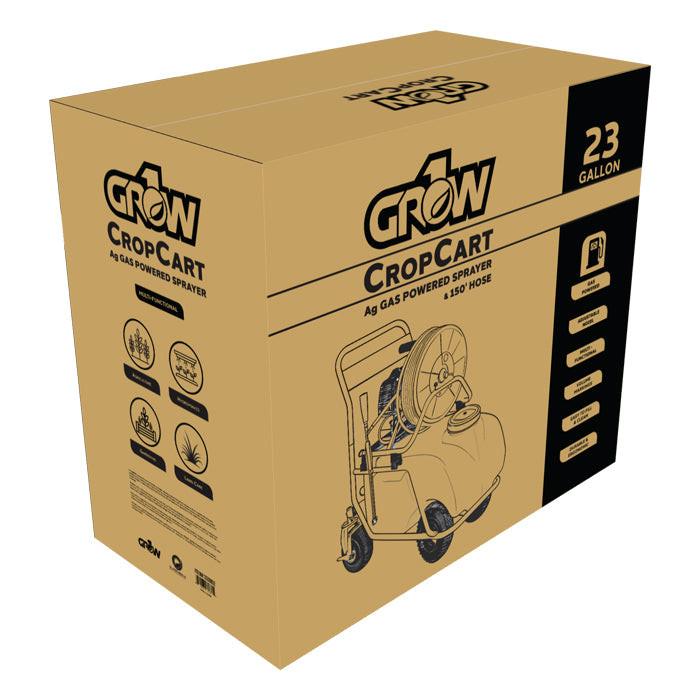 Grow1 CropCart 23 Gallon Gas Powered Cart Sprayer
