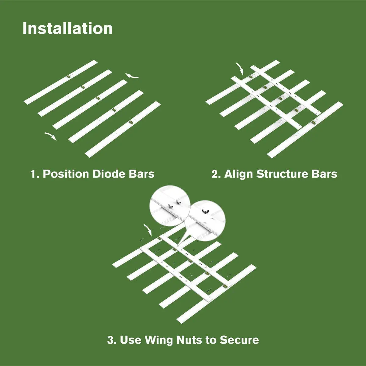 FloraFlex 400 Watt Full-Spectrum LED Grow Light, 120 Volt