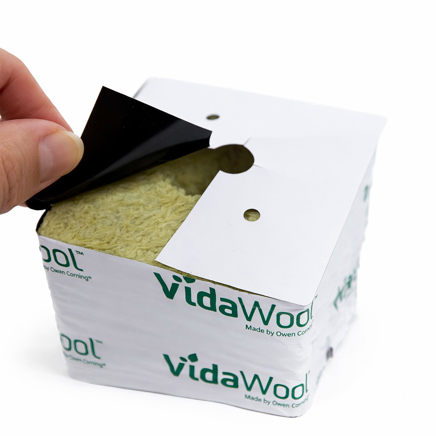 HBX Block Cover, 6 Mil, Black/White Poly