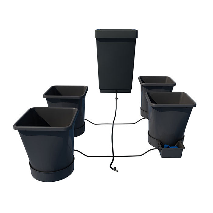 Autopot 4 Pot XL Watering System with 6.6 Gallon Pots, 12.4 Gallon Reservoir