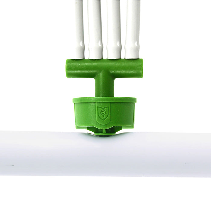 FloraFlex Micro Drip 4-Way Parallel Dripper Assembly, 18 Inch, Pack of 10