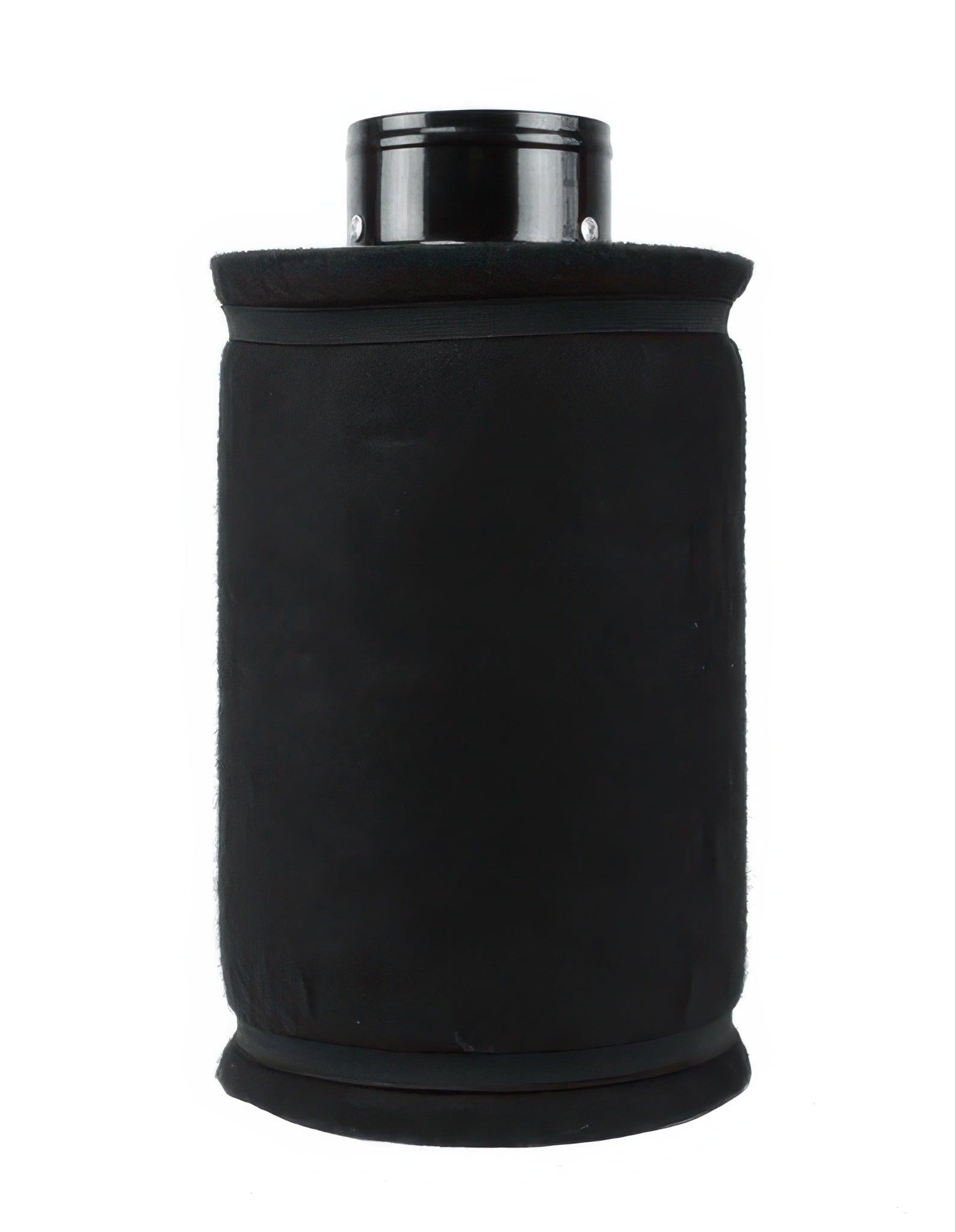 carbon filter outside tent Covert Carbon Filter 4 inch x 12 inch, 200 CFM