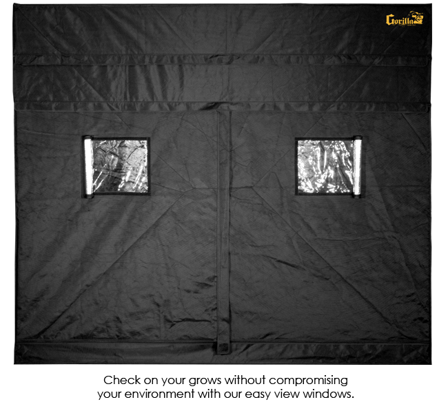 Gorilla Grow Tent 4' x 8' Growers Choice ROI-E420 LED Grow Tent Kit With Automated Ventilation Package