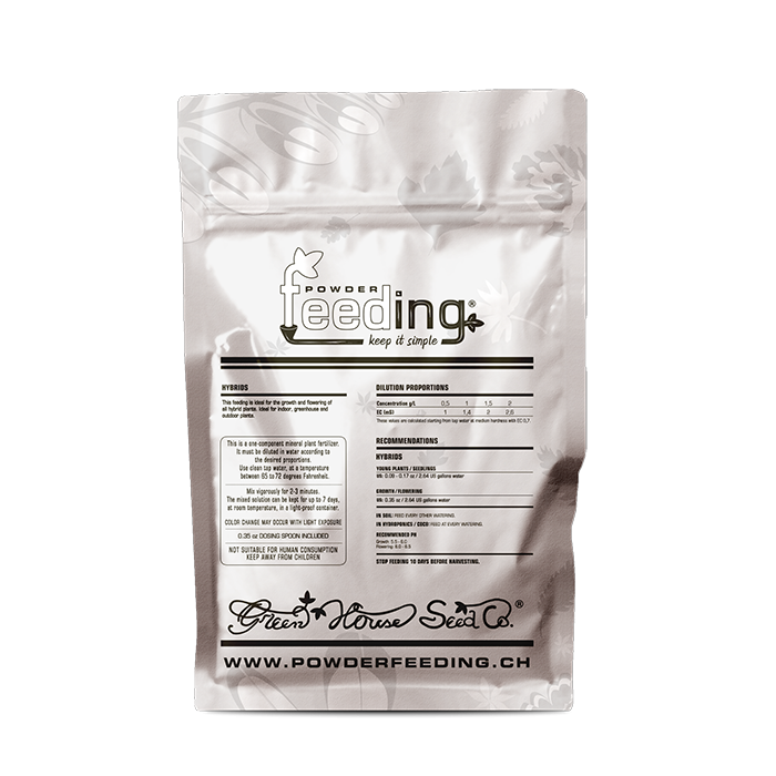 Green House Feeding Mineral Line Hybrids