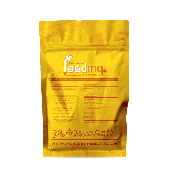 Green House Feeding Mineral Line Long Flowering, 2.5 Kg