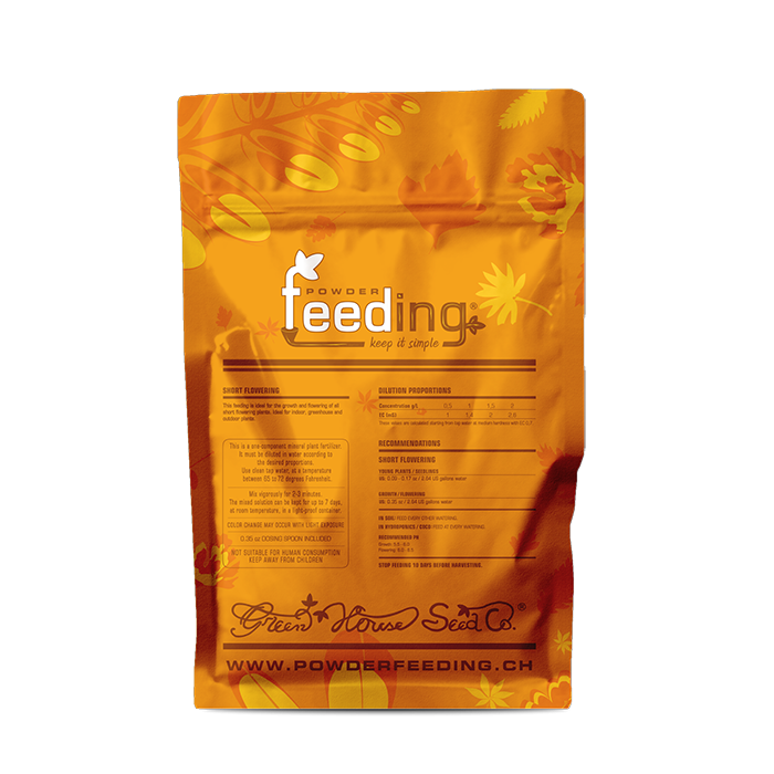 Green House Feeding Mineral Line Short Flowering, 2.5 Kg