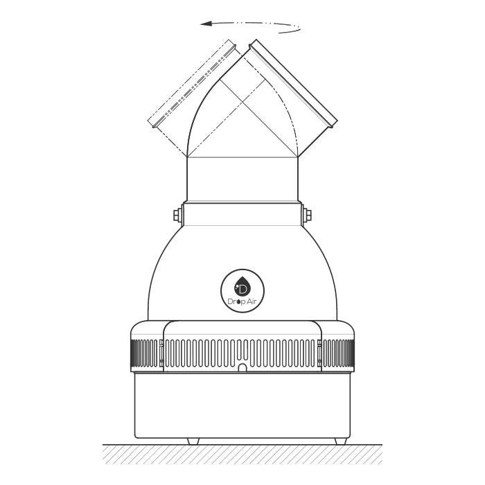 Drop Air X Humidifier, 200 Pints/Day