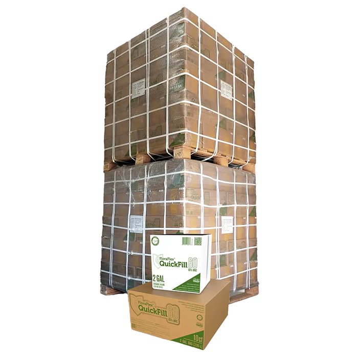 FloraFlex QuickFill Bag, 60% WHC, 2 Gallon, Pallet of 1,380