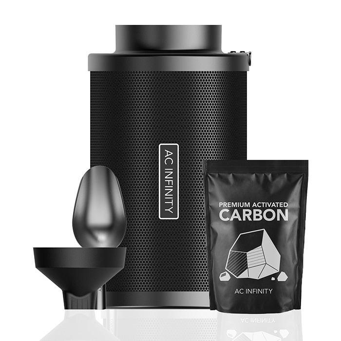 AC Infinity Refillable Carbon Filter Kit, 6" x 16"