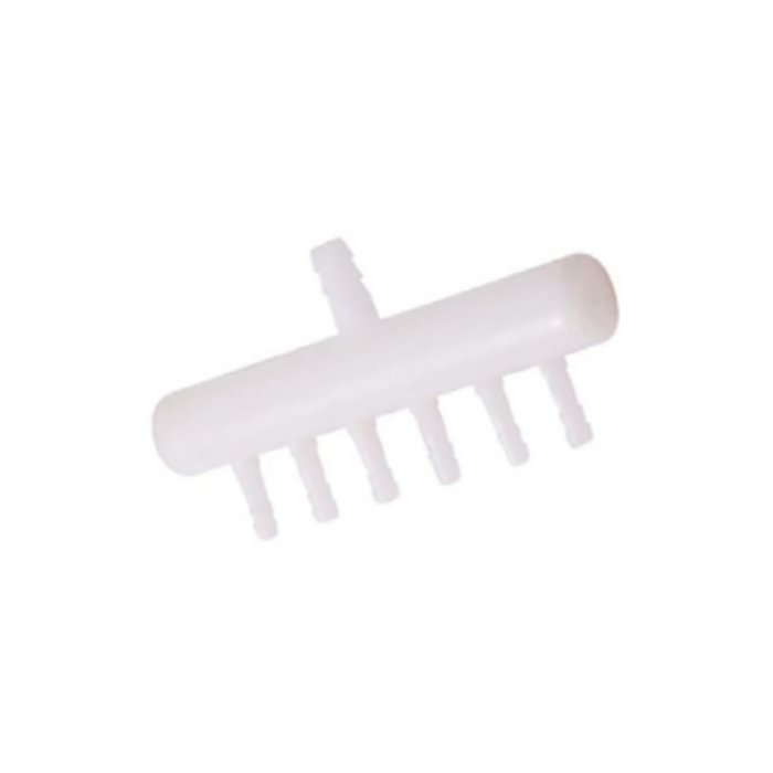 Hailea Plastic Manifold, 6 Way No Valves