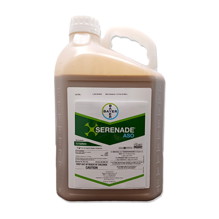 BAYER Serenade ASO Organic Bio Fungicide, 2.5 Gallons