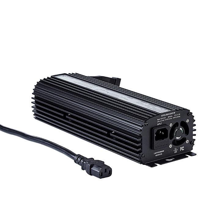 Delux 600 Watt Dimmable Grow Light Ballast, 120/240 Volt