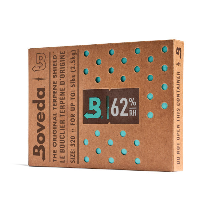 Boveda 2-Way Humidity Control Packs, 62% - 320 Grams, Pack of 24