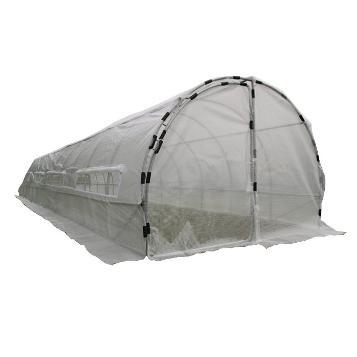 Grow1 Heavy Duty Greenhouse Hoop House - 40 ft. x 10 ft. x 6.5 ft.