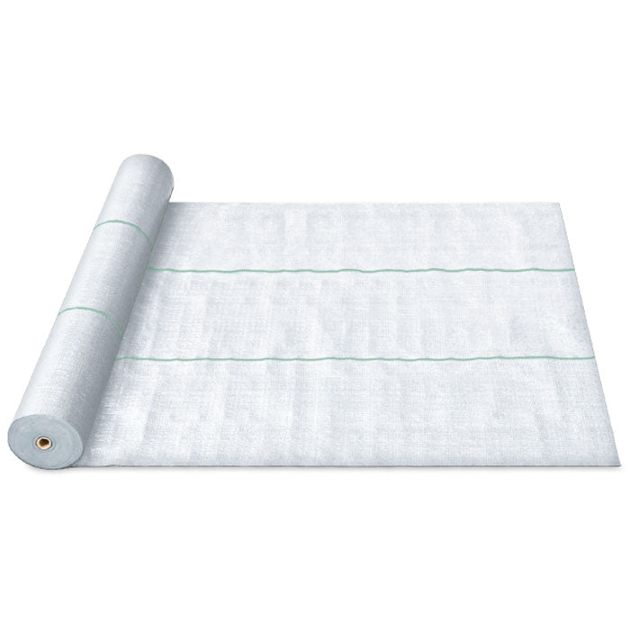 Grow1 Landscape Fabric Weed Mat Barrier, White - 6 ft. x 300 ft.