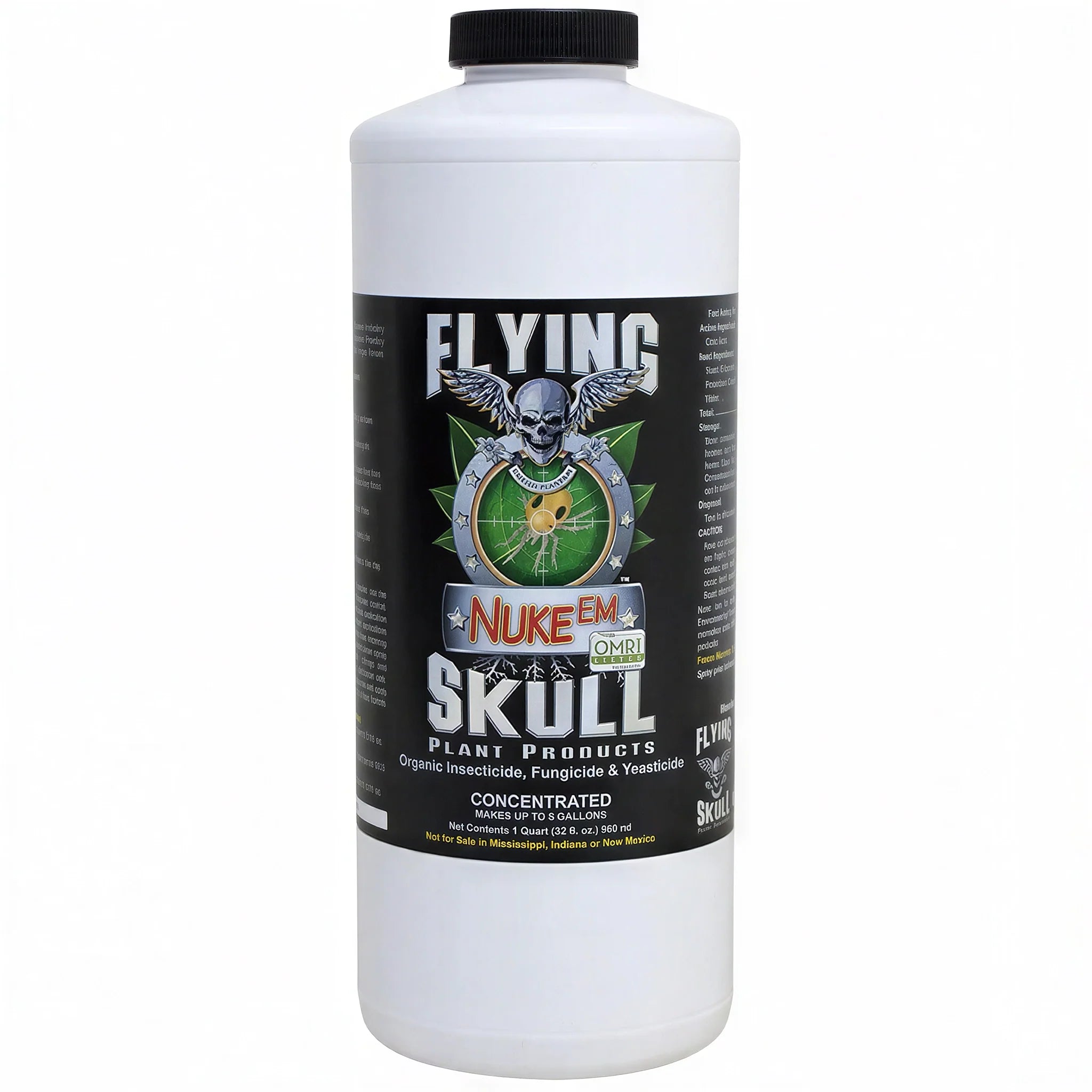 Flying Skull Nuke Em Insecticide & Fungicide Concentrate