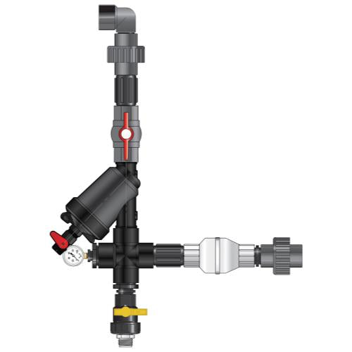 Dosatron Nutrient Delivery System Hi-Flo Starter Kit - 1.5 Inch