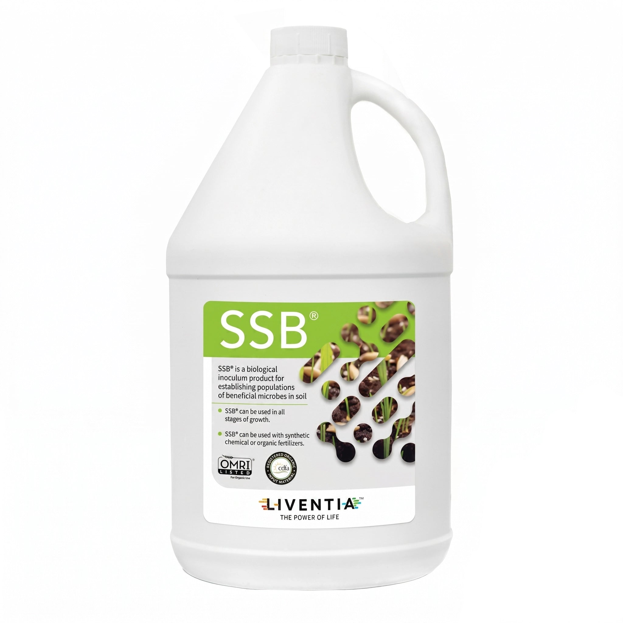 BioSafe Liventia SSB Liquid Microbial Inoculant, 1 Gallon
