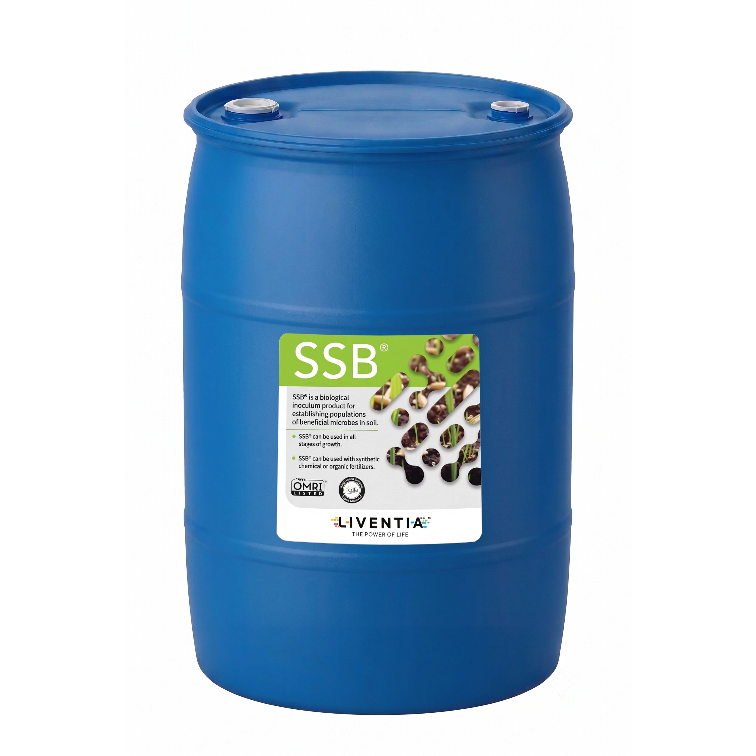 BioSafe Liventia SSB Liquid Microbial Inoculant, 55 Gallons