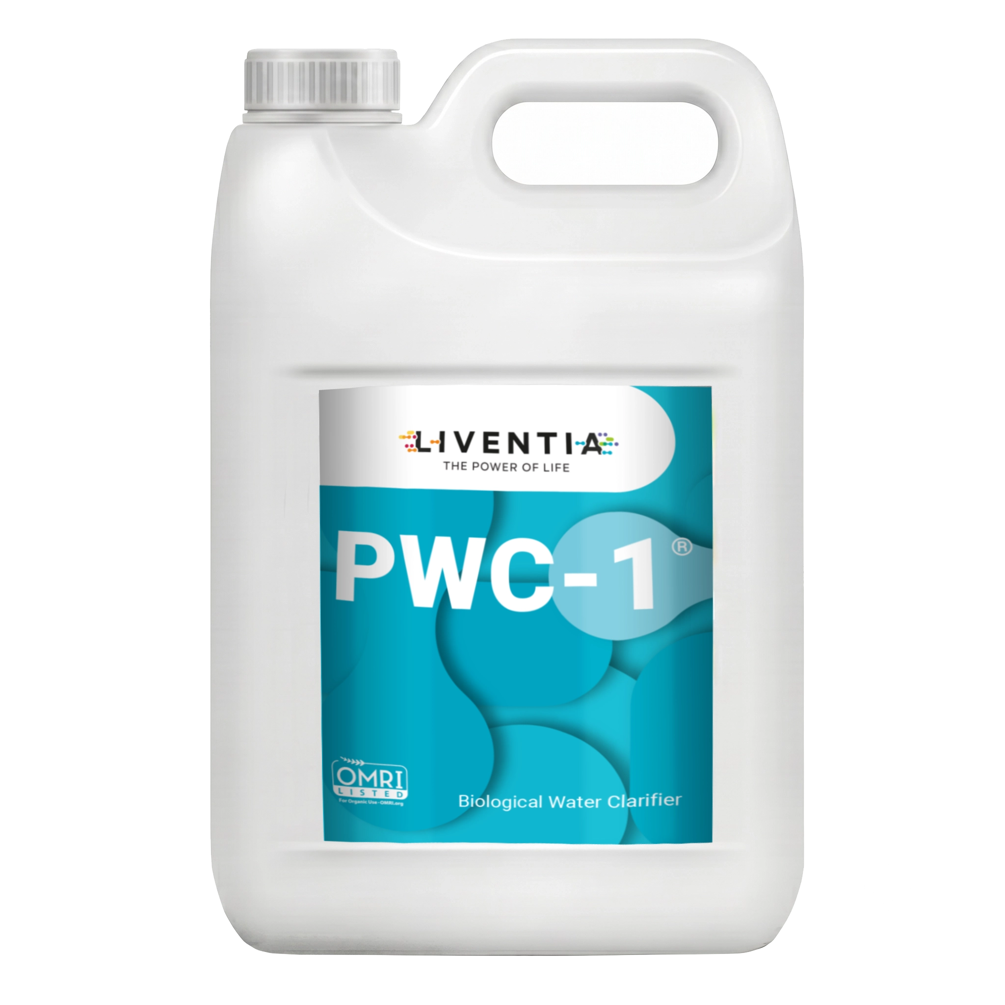 BioSafe Liventia PWC-1 Biological Water Clarifier, 2.5 Gallons