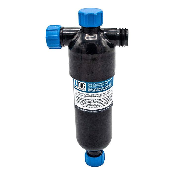 DIG Add-It Proportional Fertilizer Injector with Backflow Device, 1 Pint, 3/4 Inch FHT - Pack of 4