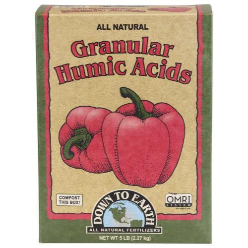 Down To Earth Granular Humic Acid, 5 lb.