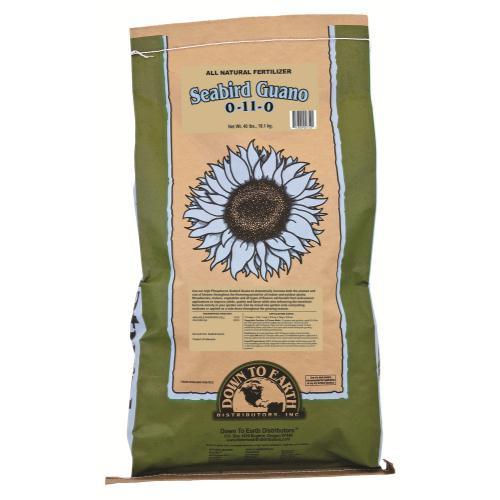 Down To Earth High Phosphorus Seabird Guano, 40 lb.