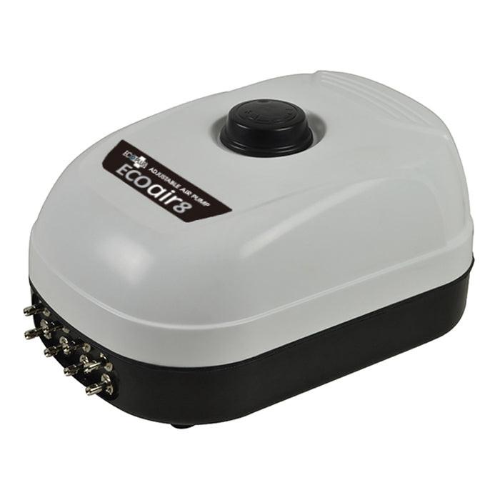 EcoPlus Eco Air 8 Pump 13 Watt Eight Outlet, 380 GPH