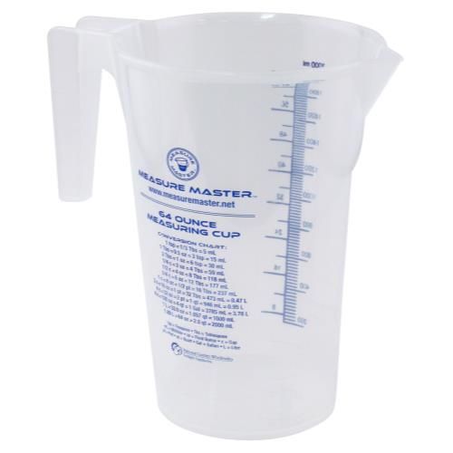 Measure Master Graduated Round Container 64 oz/2000 ml