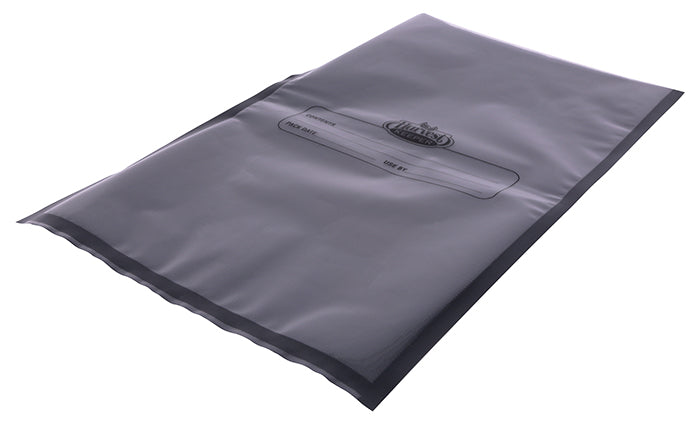 Harvest Keeper Pre-Cut Vacuum Seal Bags, Black / Clear, 11 in. x 18 in. - Pack of 50