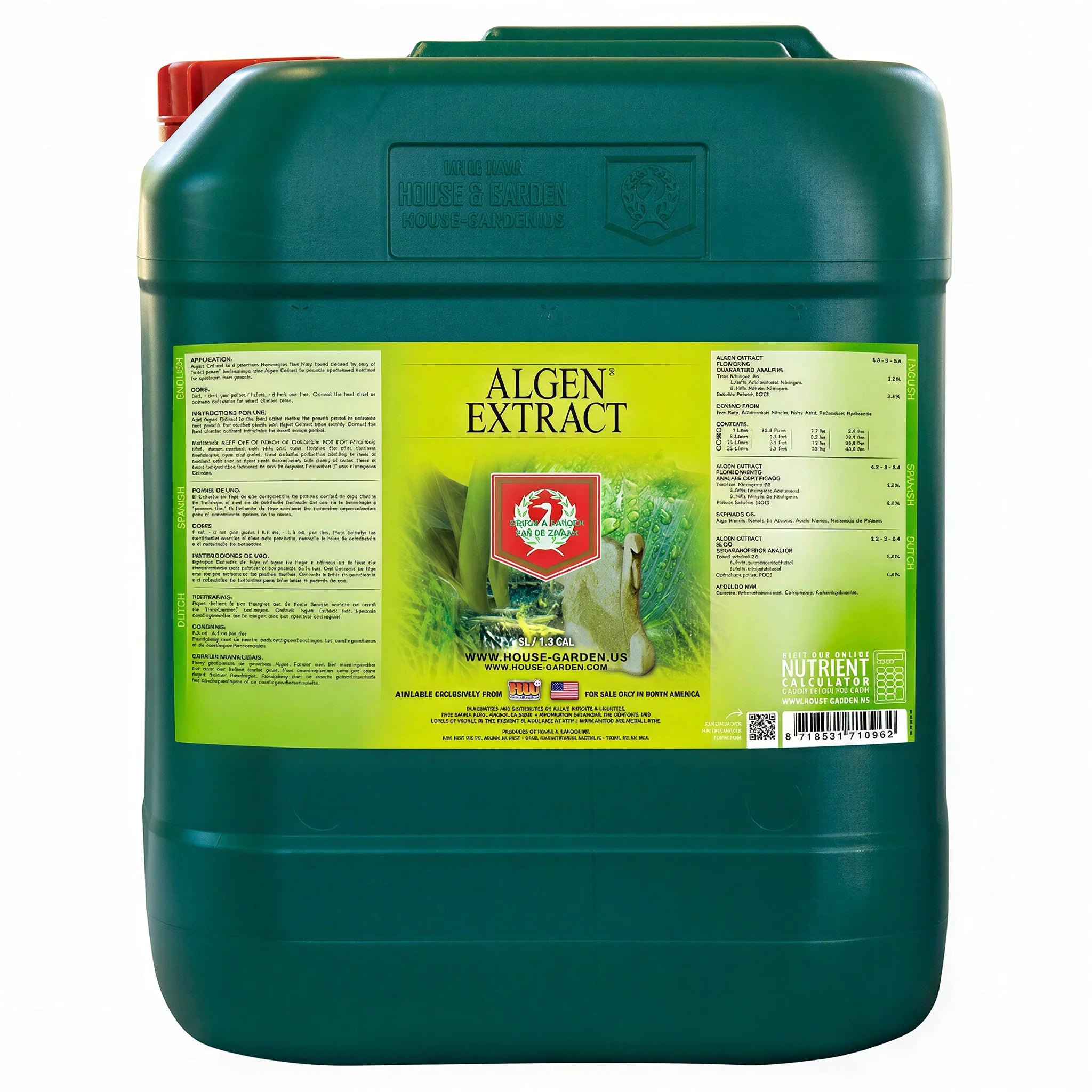House and Garden Algen Extract, 5 Liter