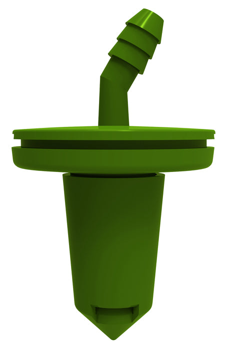 FloraFlex 60 Short Plunge Drippers, 4 GPH, 1/4 Inch - Pack of 6