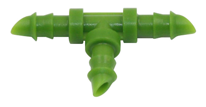 FloraFlex Barbed T Fitting, 1/4 Inch - Pack of 100